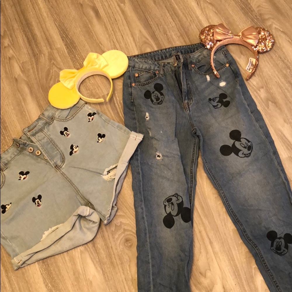 Mickey Mouse Disney Jeans Size 4
